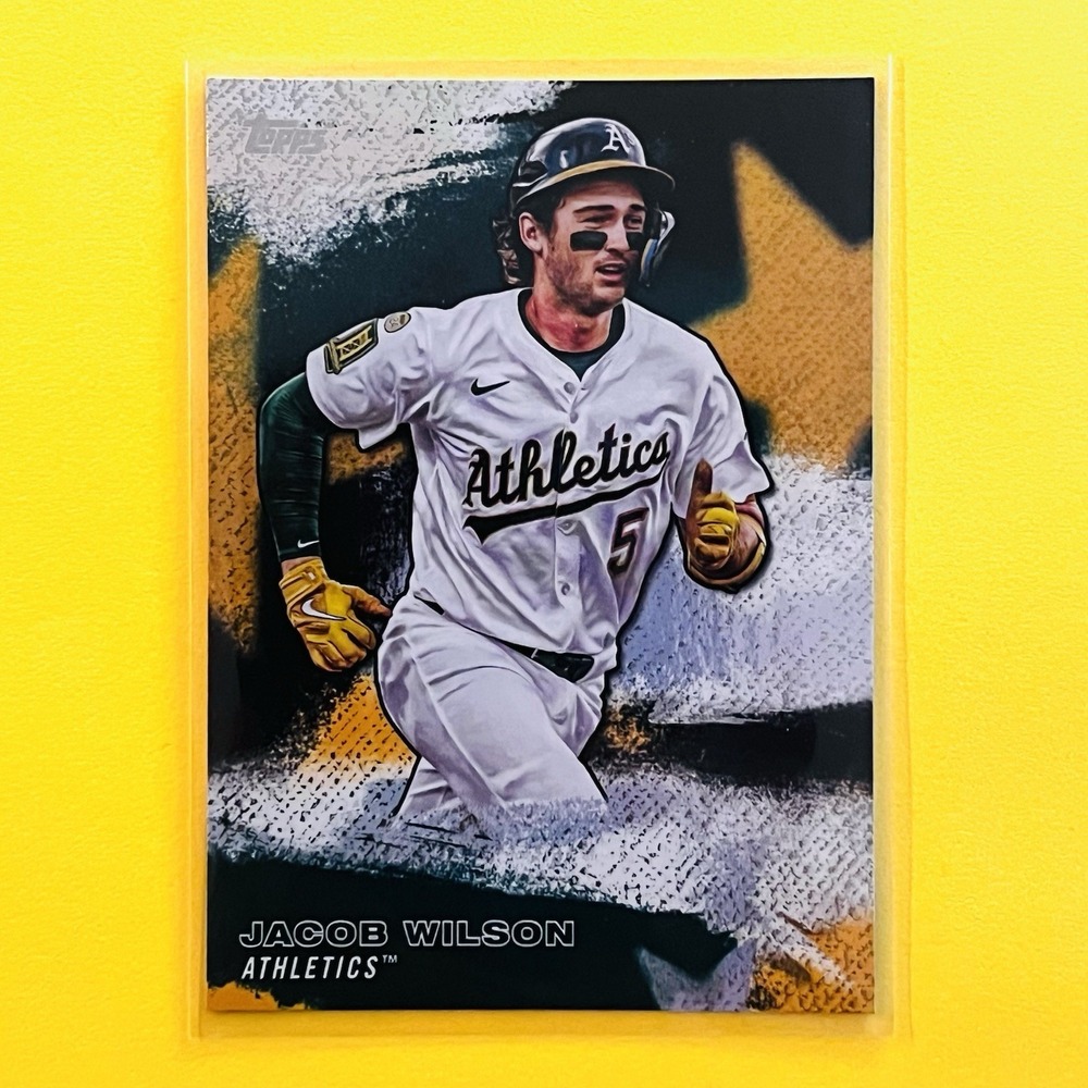2026 Topps‎ Series 1 #SMLB-30 Jacob Wilson Stars Of MLB RC Athletics Rookie